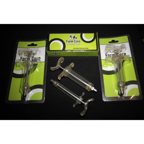  Reueable Plastic body Transparent Syringe